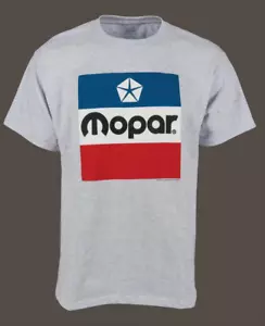 T-shirt uomo logo Mopar 1972 con licenza marca David Carey - Foto 1 di 6