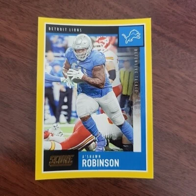 2020 Score Gold A'Shawn Robinson #223 Detroit Lions  - Image 1 of 2