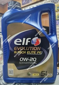 ELF EVOLUTION R-TECH ELITE 0W20 5 LITRE Engine Oil RN17 FE OE REPLACEMENT - Picture 1 of 2