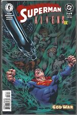 SUPERMAN ALIENS II GOD WAR #3 (VF/NM) DC & DARK HORSE COMICS