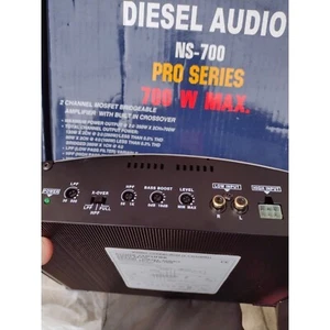 Diesel Audio NS-700 700W 2 Channel Variable HPF LPF Bass Boost - Picture 1 of 5