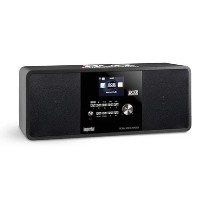 IMPERIAL BOBs ROCK RADIO hybrid stereo radio Black