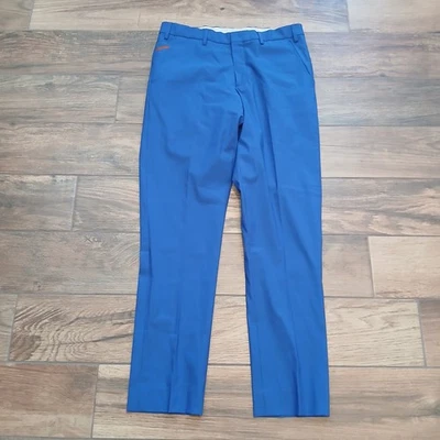 Pantalones Loro Piana Ryder Cup Para Hombre 46 Azul Equipo de Golf Europa Lana Elástica (31x30) Foto 1 de 4