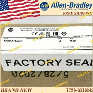 1756-M16SE New AB ControlLogix 16 Axis SERCOS Servo Module Free Ship - Picture 1 of 5