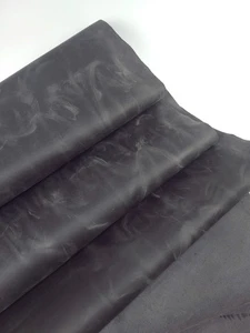 Granite Gray Oil Pull Up Soft Vintage Waterproof Leather - Picture 1 of 4