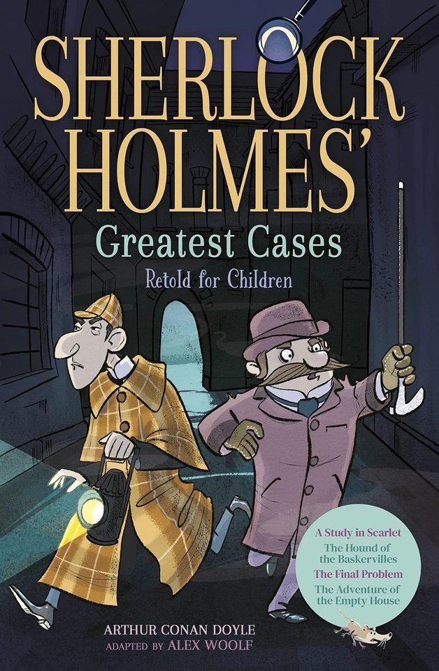 Sherlock Holmes' Greatest Cases Retold for Children: A Study in  - image 1 of 1