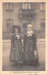 CPA 67 COSTUMES DE LA BASSE ET HAUTE ALSACE - Picture 1 of 1
