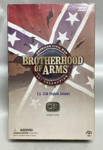C.S. 57th Virginia Infantry Sideshow Brotherhood of Arms Serie 1 Figur NEU - Bild 1 von 6