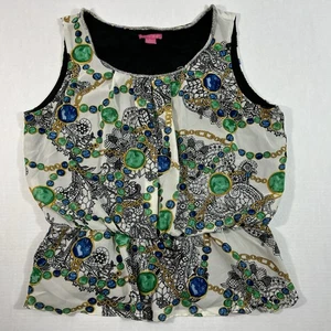 Sunny Leigh Womens Blouse Top Size XL - Picture 1 of 4