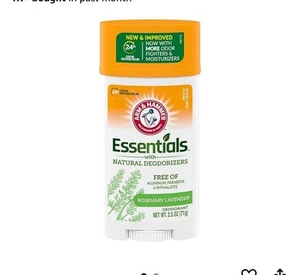 Arm & Hammer Essentials Deodorant Juniper Berry,  Aluminum & Paraben Free 2.5 oz - Picture 1 of 1