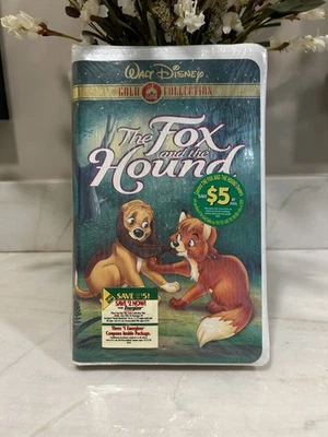 Walt Disney's The Fox and the Hound VHS Gold Collection Edition  NEW & SEALED - Image 1 of 4