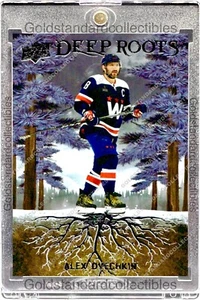 Alex Ovechkin RARE SILVER FOIL DEEP ROOTS INVESTMENT CARD SSP UPPER DECK MINT - Picture 1 of 2