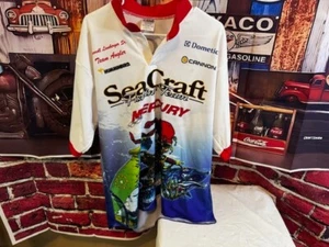 Camiseta deportiva de pesca Sea Craft Fishing Team para hombre talla XL - Imagen 1 de 7