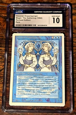 Vesuvan Doppelganger CGC 10 Gem Mint Revised 3rd Edition Rare Iconic MTG - Image 1 of 4