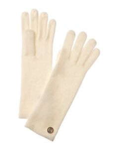 Bruno Magli Cashmere Gloves Women's White