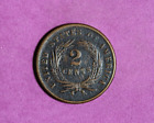 1866- 2C Two Cents Coin #K43018