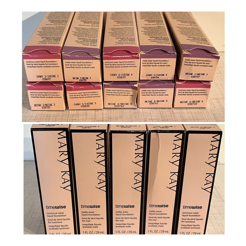 Mary Kay TimeWise Luminous and Matte Liquid Foundation CHOOSE YOUR SHADE New - Image 1 of 1