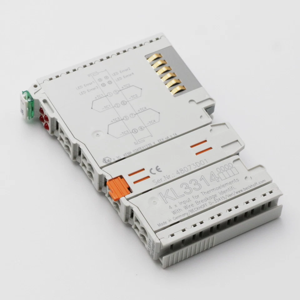 Beckhoff KL3314 | 4-Kanal-Eingangsklemme, Thermoelement mit Drahtbrucherkennung - Bild 1 von 1