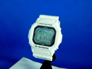 CASIO G-SHOCK G-LIDE GLX*5600 TIDE-MOON GRAPH WHITE MENS WRISTWATCH W/BOX-TAG - Picture 1 of 10