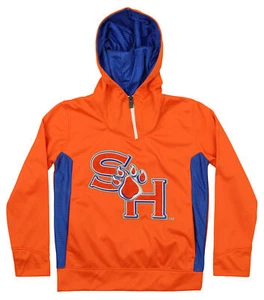 Outerstuff NCAA Youth Sam Houston State Bearkats Performance 1/4 Zip Hooded - Picture 1 of 4