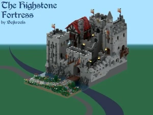 LEGO The Highstone Fortress MOC Project, 3D file, NO BRICKS - Zdjęcie 1 z 7