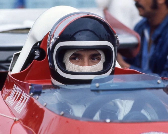 1972 Driver JACKY ICKX Glossy 8x10 Photo Formula 1 U.S. Grand Prix Poster Print - Image 1 of 1