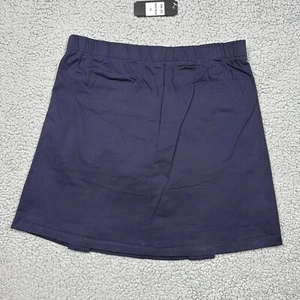 Cutie's Fashion Skirt Girls 20 Navy Blue School Uniform Built In Shorts - Picture 1 of 12
