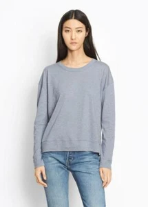W253 NWT VINCE PIMA COTTON DROP SHOULDER WOMEN SWEATER SIZE XS, S, M, L $115 - Picture 1 of 3