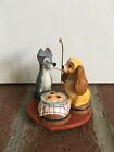 Older Disney Lady and the Tramp Spaghetti Supper Christmas Ornament