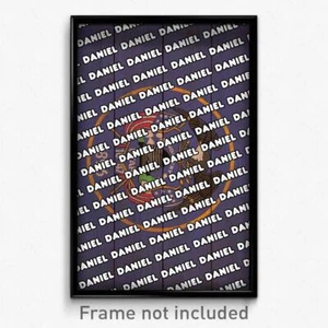 Daniel Utah Poster (UT City Souvenir 11x17 Town Print) - Picture 1 of 1