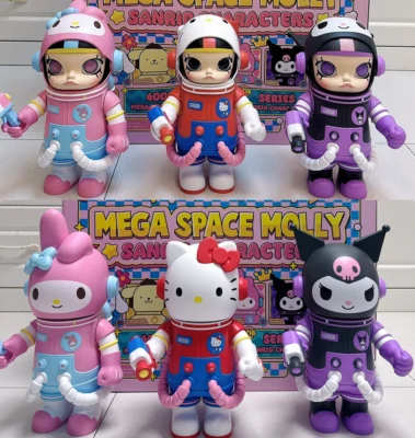  MEGA SPACE MOLLY 400% Sanrio Family Series Blind Box Figure Toys  - Image 1 of 4