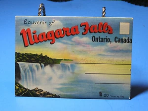 "Carpeta postal de colección Cataratas del Niágara Ontario, Canadá ""Visitar Canadá" - Imagen 1 de 5