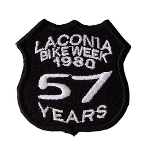 CELEBRATING BIKE WEEK gestickter Bügelbild Motorrad Biker Patch P35 - Bild 1 von 1