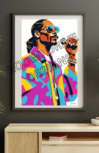 SNOOP DOGG ART PRINT  11"x 17" - Bild 1 von 2