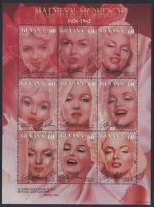F-EX31978 GUYANA MNH MOVIE CINEMA CINE MARILYN MONROE SEX SYMBOL. - Picture 1 of 1