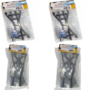 Traxxas X-Maxx Aluminum A-Arm Set Front Rear Upper Lower Suspension Arms Black - Picture 1 of 3