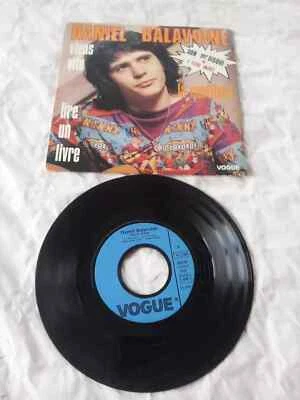 45 t   - Daniel Balavoine – Viens Vite / Lire Un Livre - Photo 1/2