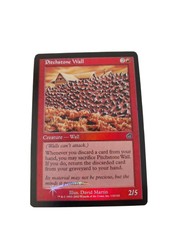 MTG - Torment - Pitchstone Wall - Foil - light play