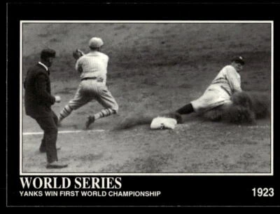 1992 Megacards Babe Ruth #35 Yanks Win First World Championship - Image 1 of 2
