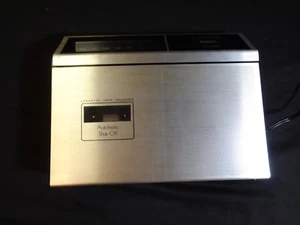 Grabadora de cinta de casete de acero inoxidable Zenith E609Y de colección principios de los 70 - para reparación / utilería - Imagen 1 de 10