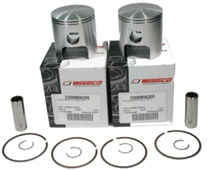 Ski-Doo Formula S, 380 cc, 1996-2000, Wiseco Std Pistons - Pair - 2308M06200 - Picture 1 of 1