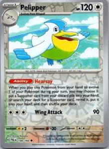 Pokemon Paldea Evolved Pelipper Reverse Holo 159/193 - Picture 1 of 1