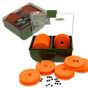 Chod Zig Rig Bin Box + 10 EVA Winders NGT Sea Beach Tackle Box Carp Fishing - Picture 1 of 4