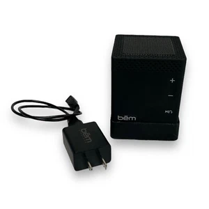 Bem Wireless Bluetooth Mojo II Speaker HL2750 with Base and AC Adapter Black - Picture 1 of 9