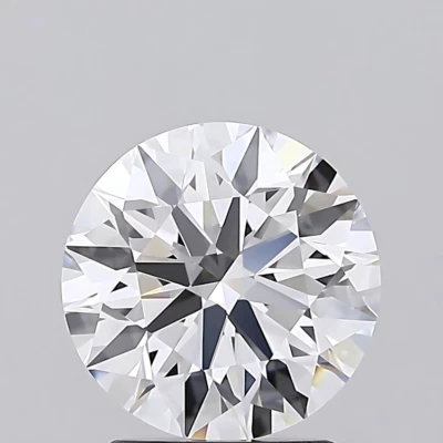 2.06ct D Colour IF ID/EX/EX Round Lab-grown Loose Diamond IGI Certified - Image 1 of 4