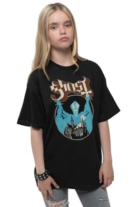 Ghost Kids T Shirt Opus Eponymous Band Logo new Official Black Ages 5-14 yrs - Picture 1 of 4
