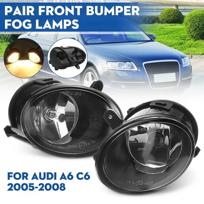 2 faros antiniebla para Audi A6 QUATTRO/S6/C6 ALLROAD QUATTRO S8 negro Smoke Foto 1 de 4