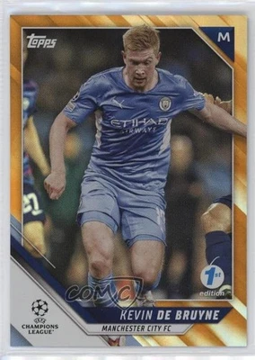 2021-22 Topps UCL Collection 1st Edition Orange Foil /25 Kevin de Bruyne #73 - Image 1 of 2