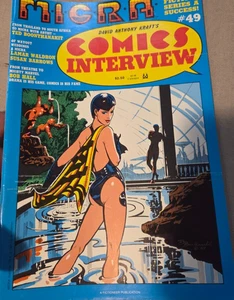 1987 Comics Interview #49, Micra / Bob Hall - Bild 1 von 2