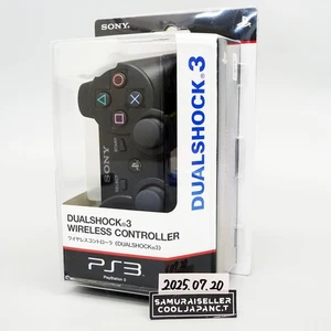 SONY PS3 DUAL SHOCK 3 WIRELESS Controller Black CECHZC2J Playstation3 NEW - Picture 1 of 9